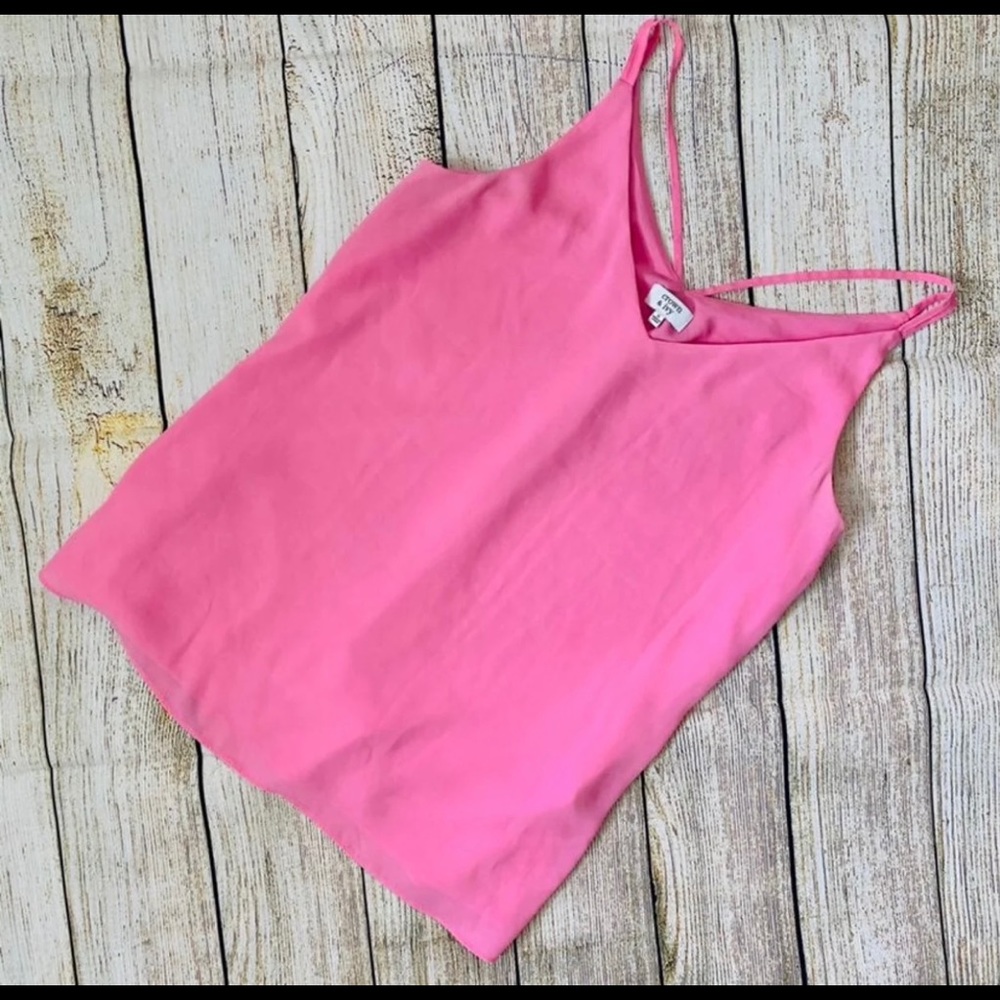 Crown & Ivy Pink Tank Top